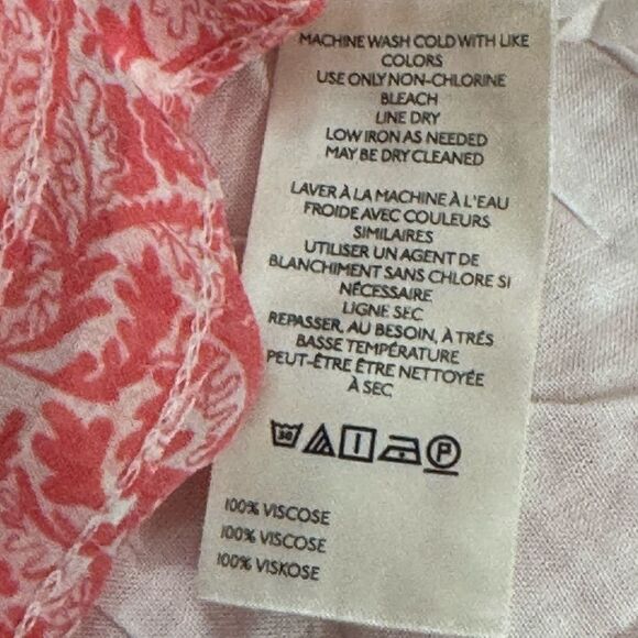 Anthropologie‎ Coral Paisley Halter Dress - Picture 6 of 6